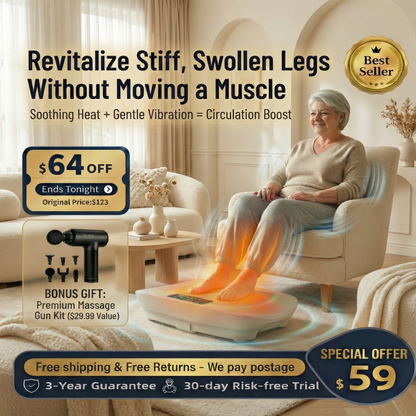 SIT & SLIM! The Smart 10-Minute Shortcut to a Toned Body (FREE Massage Gun Included!