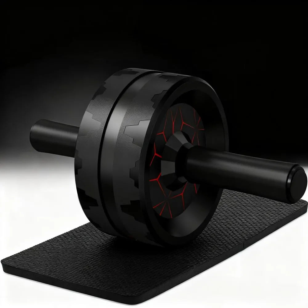 Ab Wheel Roller – Core Strength & Abs Workout, Knee Pad for Home Gym Use