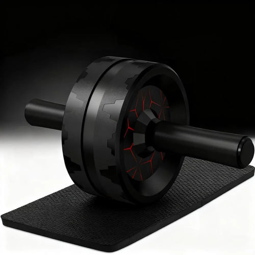 Ab Wheel Roller – Core Strength & Abs Workout, Knee Pad for Home Gym Use