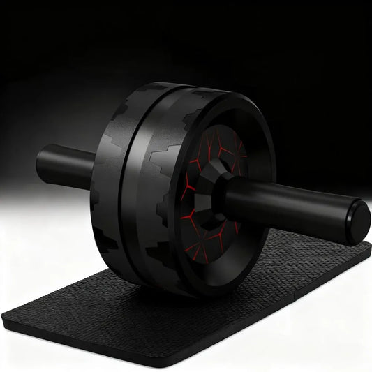 Ab Wheel Roller – Core Strength & Abs Workout, Knee Pad for Home Gym Use