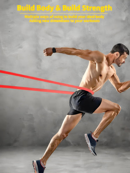 Resistance Bands for Pull Ups – Set for Exercise, Stretching, and Physical Therapy